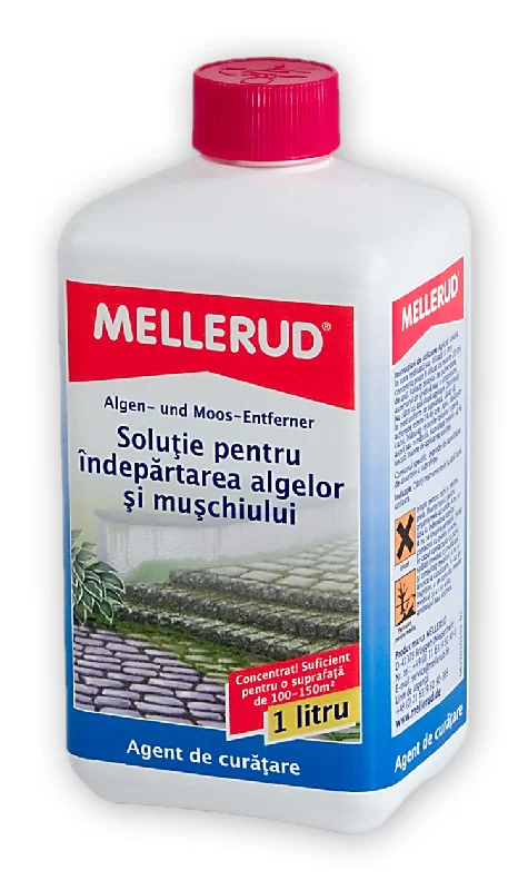 Pentru curatat - 760000 MELLERUD SOLUTIE INDEPARTARE ALGE SI MUSCHI 1L