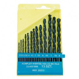 Scule Si Unelte - 76213 SET BURGHIE METAL HSS 1.5-6.5MM 13PIESE ROMPROFIX