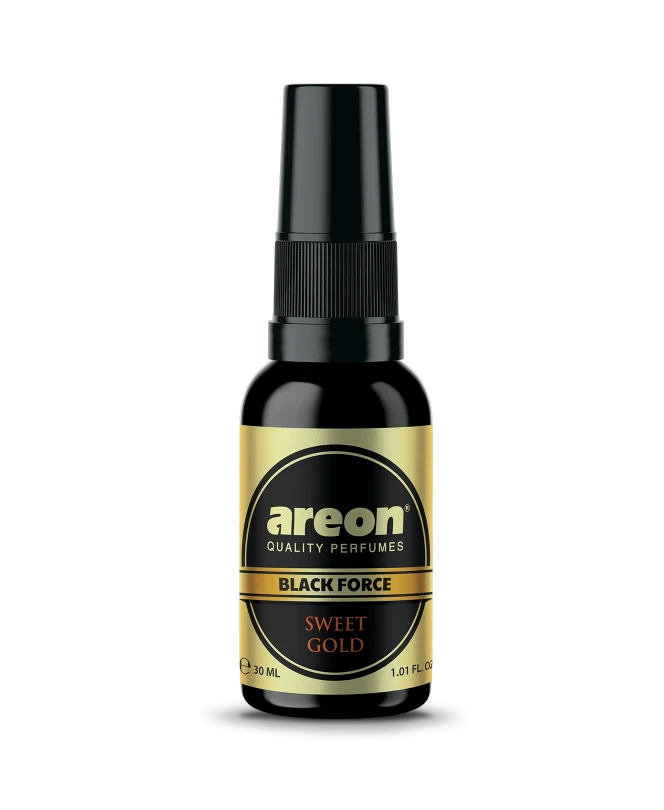 Accesorii auto si camping - 981507 AREON PERFUME SPRAY BLACK FORCE SWEET GOLD 30ML