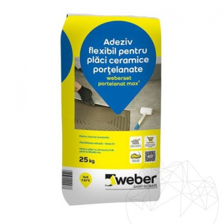 Amenajari Pentru Interior - ADEZIV WEBER PORTELANAT 25KG