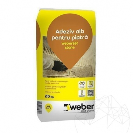 Amenajari Pentru Interior - ADEZIV WEBER STONE ADEZIV PIATRA 25KG