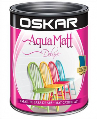 Vopsele - VOPSEA AQUA MATT OSKAR ,ALB 0,6L