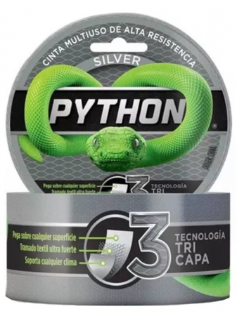Folii si benzi adezive - 40190 BANDA ADEZIVA PYTHON SILVER