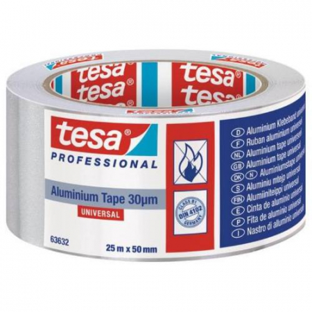 Amenajari Pentru Interior - BANDA ALUMINIU 30M X 50MM 50524 TRANSPARENT TESA