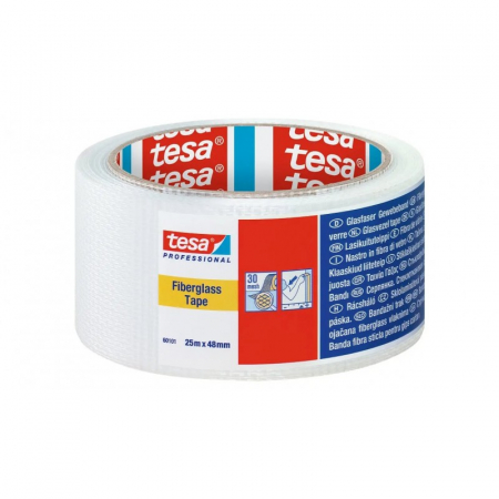 Materiale de Constructii - BANDA FIBRA STICLA 25MX48MM 60101 TESA