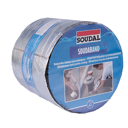 Materiale de Constructii - 101161 BANDA HIDROIZOLANTA ALUMINIU 7.5CM SOUDAL