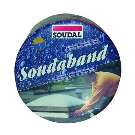 Materiale de Constructii - 101195 BANDA HIDROIZOLANTA ALUMINIU 30CM SOUDAL