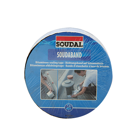 Materiale de Constructii - 106913 BANDA HIDROIZOLANTA ALUMINIU 5CM SOUDAL