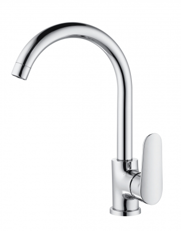 Obiecte Sanitare - BATERIE BUCATARIE DELTA + PIPA INALTA BDP4H SERSTILL