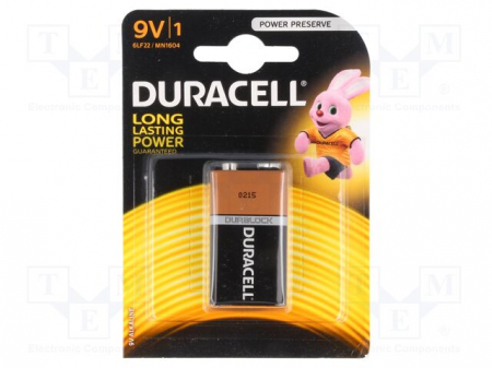Materiale de Constructii - BATERIE DURACELL 6LF22 9V