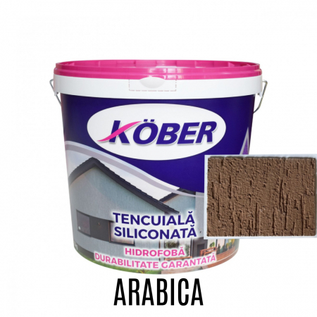 Materiale de Constructii - TENCUIALA DECORATIVA CU FIBRE DE CARBON KOBER-SCOARTA DE COPAC 25 KG