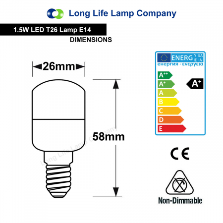 Becuri - SPN6591 BEC LED FRIGIDER 1.5W
