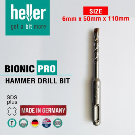 Scule Si Unelte - BURGHIU SDS PLUS 6X50X110 HELLER