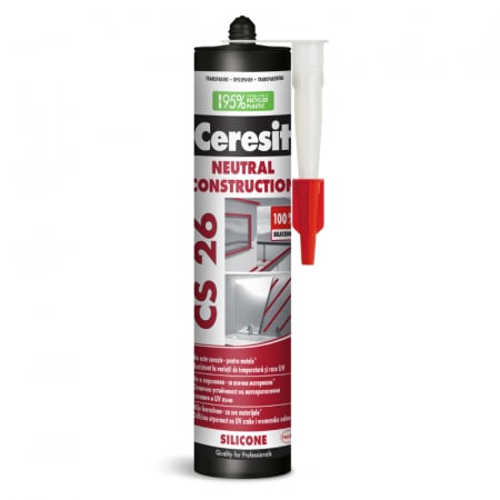 Silicon Si Spume Poliuretanice - SILICON GLASS CS 23 TRANSPARENT 300ML CERESIT