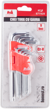 Elemente fixare - 677928 CHEI TORX 9 BUC T10-T50 HONEST