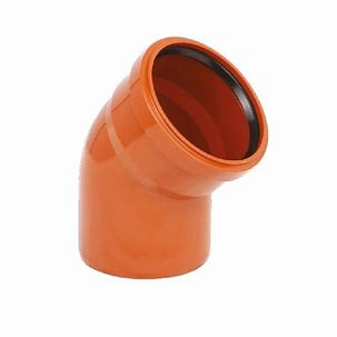 Fitinguri din PVC pentru canalizari exterioare - COT PVC ROSU 160 45