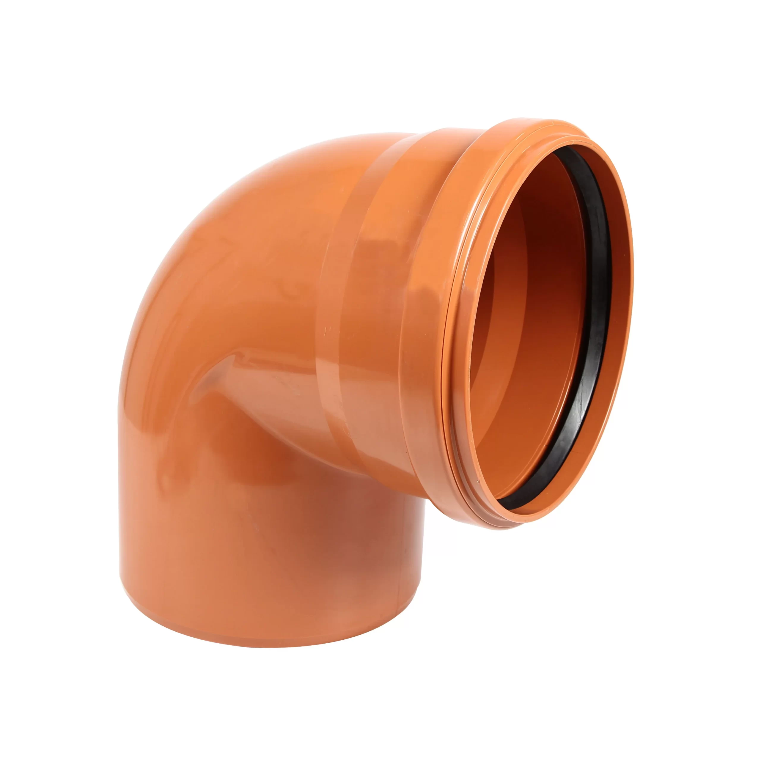 Fitinguri din PVC pentru canalizari exterioare - COT PVC ROSU 160 90