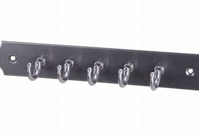 Amenajari Pentru Interior - CUIER CU 5 CARLIGE 402X35X65 MM CROMAT