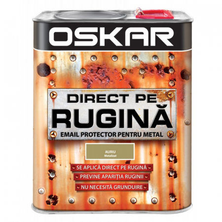 Vopsele - VOPSEA PENTRU RUGINA OSKAR,AURIU METALIZAT 2,5L