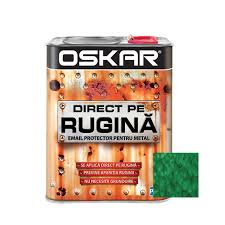 Vopsele - VOPSEA PENTRU RUGINA OSKAR,VERDE INCHIS LOVITURA DE CIOCAN 2,5L