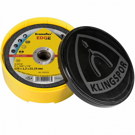 Accesorii taiere si slefuire - DISC INOX 125X1.2 KLINGSPOR EDGE