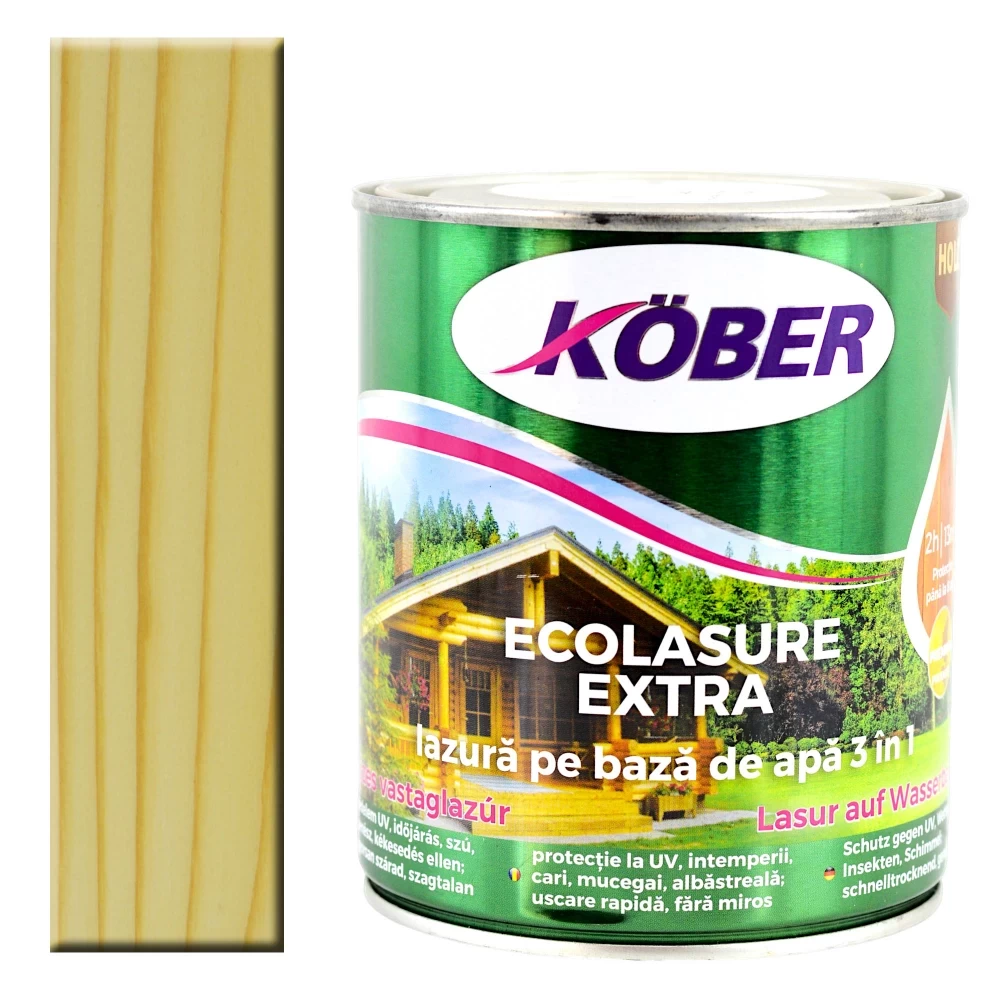 Lacuri - GRUND INCOLOR IMPREGNANT ECOLASURE KOBER 0.75L
