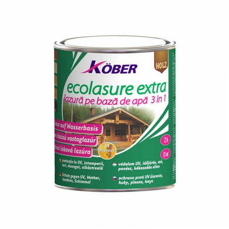 Lacuri - ECOLASURE EXTRA MAHON 0.75L KOBER