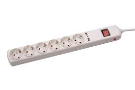 Prelungitoare, grupuri de prize si stechere - EL0074696 PRELUNGITOR 3M 6P 3X1 ELBI