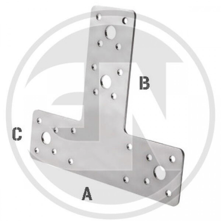 Sisteme sustinere si fixare - ELEMENT DE IMBINARE PLAT T 160X98X45 103996000 EURONARCIS
