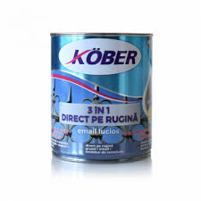 Finisaje Pentru Exterior - EMAIL 3IN1 ARGINTIU 0.75L PT METAL KOBER