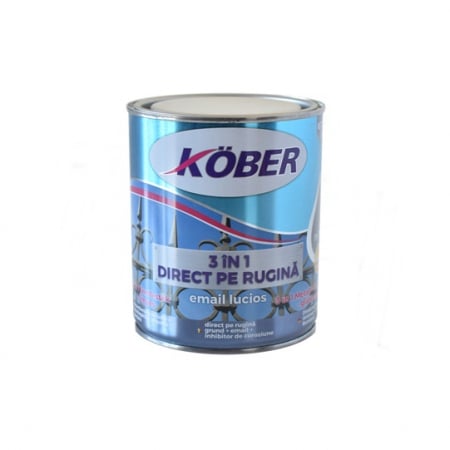 Finisaje Pentru Exterior - EMAIL 3IN1 GRI GRAFIT E817024L 0.75L PT METAL KOBER