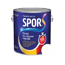 Materiale de Constructii - EMAIL FAST DRY ALB 2.5L SPOR