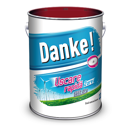 Vopsele - EMAIL USCARE RAPIDA 4L DANKE ALB MAT