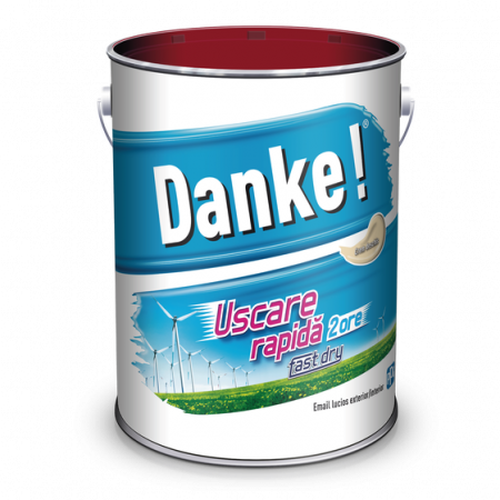 Vopsele Pentru Exterior - EMAIL USCARE RAPIDA 4L DANKE CREM