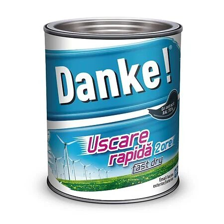 Vopsele - EMAIL USCARE RAPIDA DANKE 0.75L GRI ANTRACIT