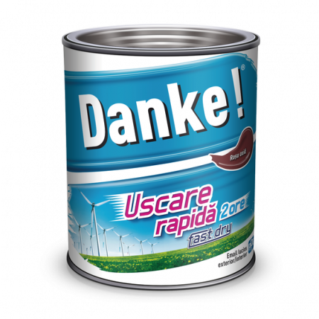 Finisaje Pentru Exterior - VOPSEA EXTERIOR DANKE ROSU OXID 0,75L