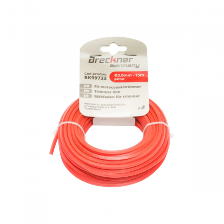Scule electrice - 654098 FIR TRIMMER PATRAT 3MMX15M HONEST