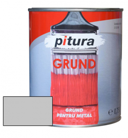 Finisaje Pentru Exterior - GRUND GRI PITURA KOBER 4L