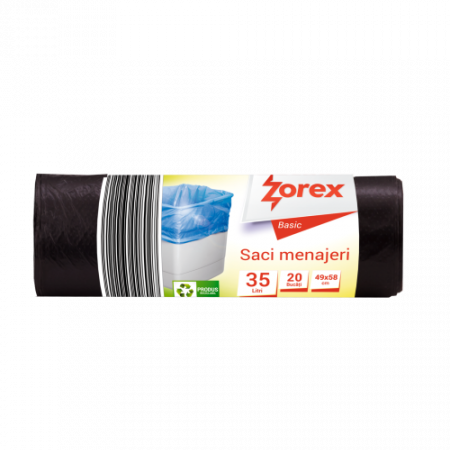 Folii si benzi adezive - GSM932 SACI MENAJERI 35L ZOREX