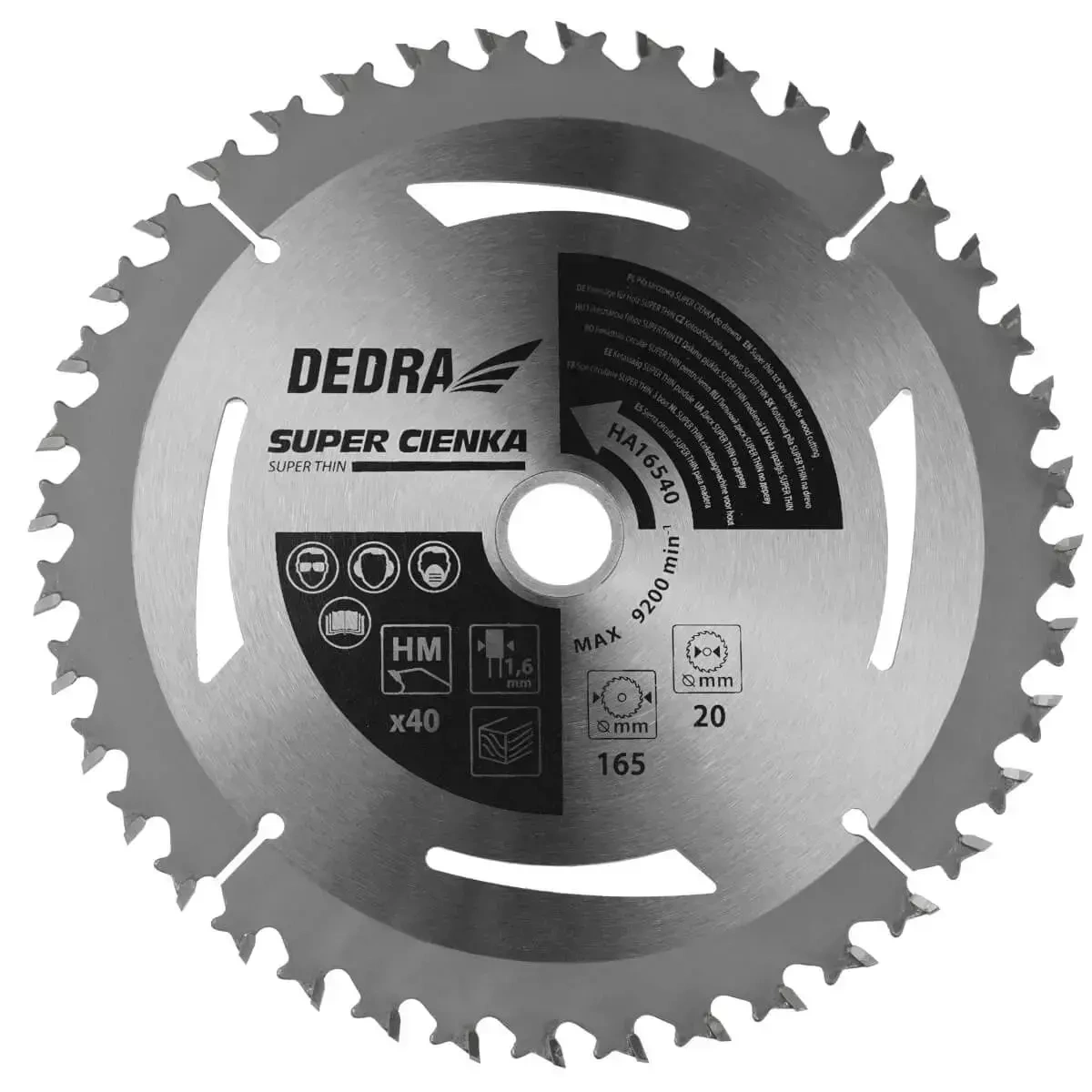 Scule si unelte de mana - H205100 PANZA FIERASTRAU CIRCULAR 205X100X3 DEDRA