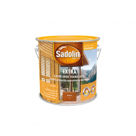 Finisaje Pentru Exterior - LAC LAZUR GROS TRANSLUCID EXTRA MAHON 3L SADOLIN