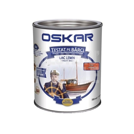 Finisaje Pentru Exterior - AQUA LAC PENTRU LEMN OSKAR, CIRES 2.5L