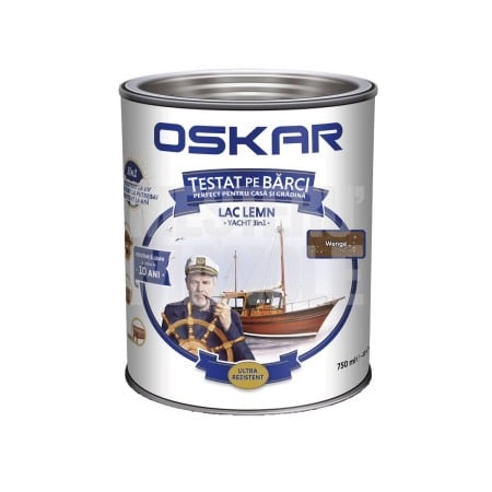 Finisaje Pentru Exterior - AQUA LAC PENTRU LEMN OSKAR, WENGE 2.5L