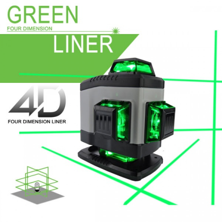 Instrumente de masura - LAS4D NIVELA LASER VERDE GREEN LINER 4D DIATECH