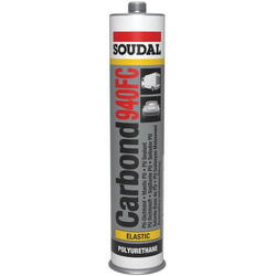 Amenajari Pentru Interior - 103445 MASTIC POLIURETANIC CARBOND 940FC NEGRU 300ML SOUDAL