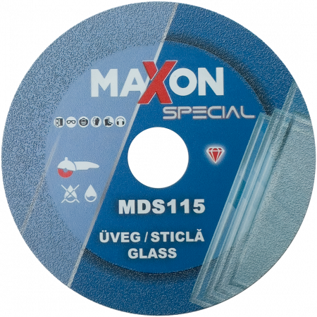 Accesorii taiere si slefuire - MDS115 DISC DIAMANTAT PT STICLA MAXON