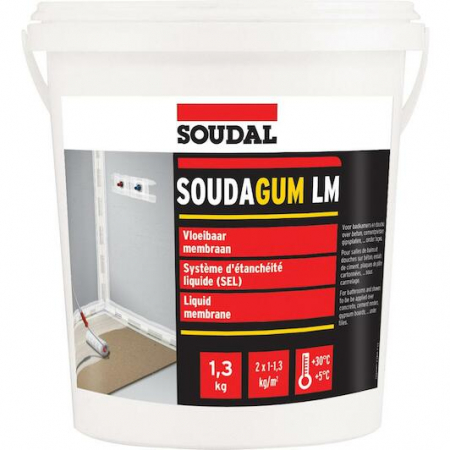 Materiale de Constructii - 126581 MEMBRANA LICHIDA SOUDAGUM 4KG SOUDAL