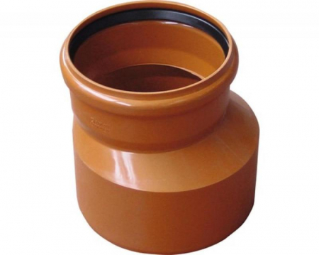 Fitinguri din PVC pentru canalizari exterioare - MUFA PVC ROSU 160