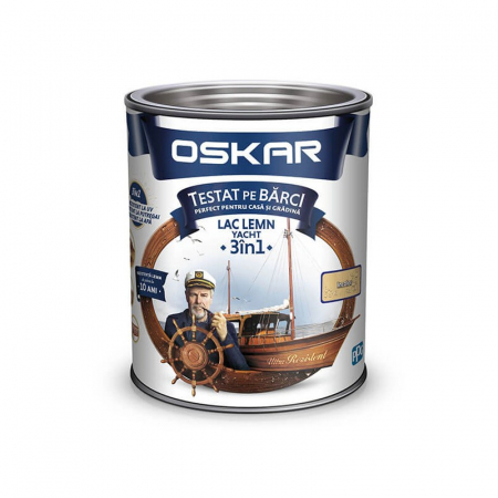 Finisaje Pentru Exterior - AQUA LAC CASTAN, 5L OSKAR