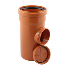 Fitinguri din PVC pentru canalizari exterioare - PIESA CURATARE PVC 125